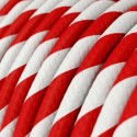 Cable decorativo textil a metros homologado circus rojo