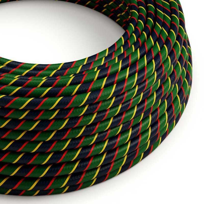 Cable decorativo textil a metros homologado garden multico