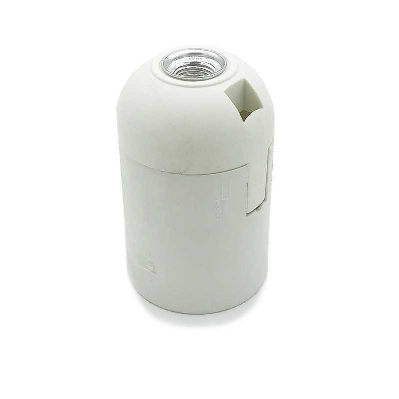 E27 Lampenfassung aus Thermoplast mit automatischer Schnellverbindung