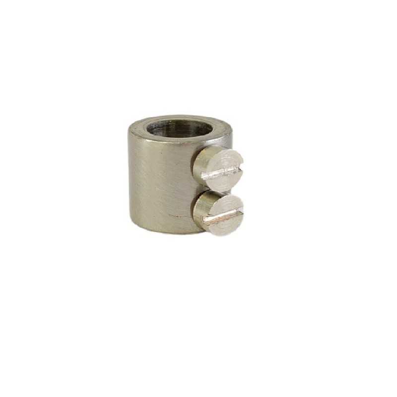 Prisionero metal acero con tornillos para tubo de 12