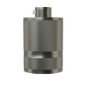 E27 Metall-Lampenfassung-Set mit mattiertem Effekt, verschiedene Farben