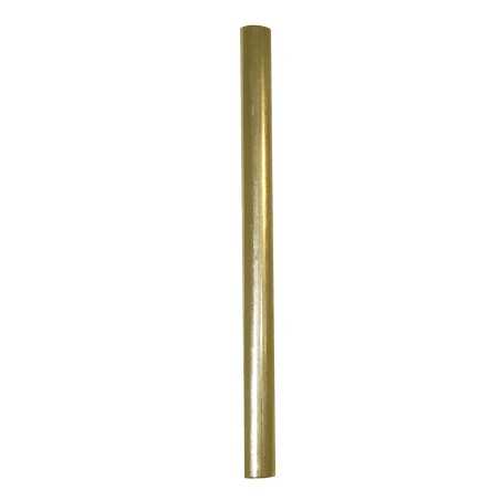 Tubo de latón liso sin rosca 12mm diámetro
