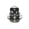 Dekorative E27 Metall-Lampenfassung mit Doppelring fuer Lampenschirm
