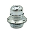 Dekorative E27 Metall-Lampenfassung mit Doppelring fuer Lampenschirm