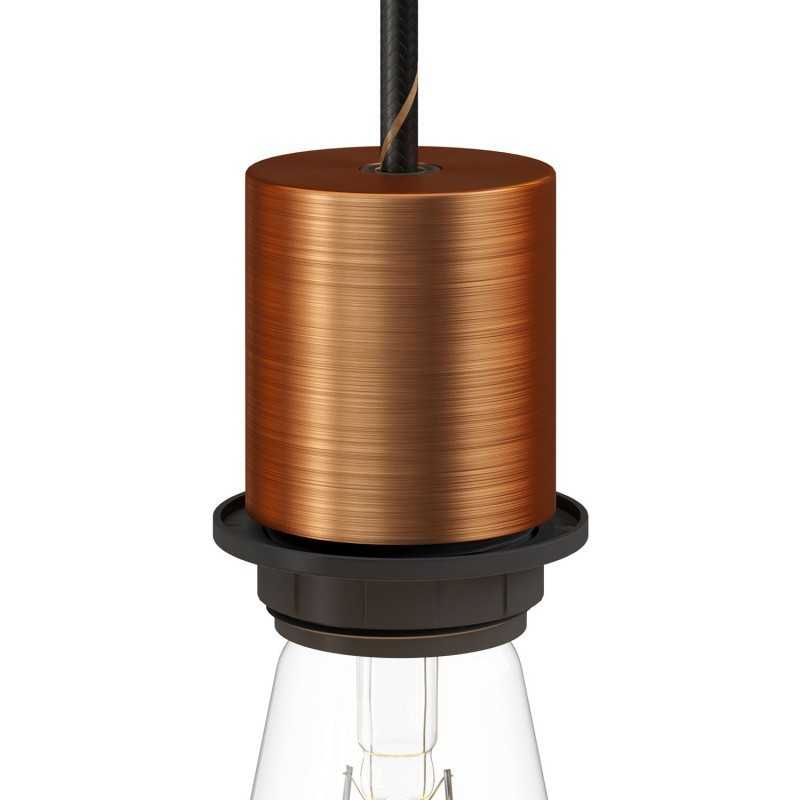 Kit Metall E27 Lampenfassung Huelse Ring Schirm | Fabrik Deine Lampe