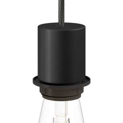 Kit Metall E27 Lampenfassung Huelse Ring Schirm | Fabrik Deine Lampe