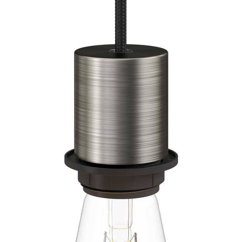 Kit Metall E27 Lampenfassung Huelse Ring Schirm | Fabrik Deine Lampe