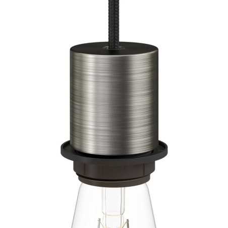 Kit Metall E27 Lampenfassung Huelse Ring Schirm | Fabrik Deine Lampe