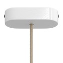 Ovaler Holzhalter 120mm fuer Lampen
