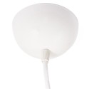 Halbkugelfoermiger Metall-Baldachin lackiert fuer Haengelampen | FABRIZIERE DEINE LAMPE