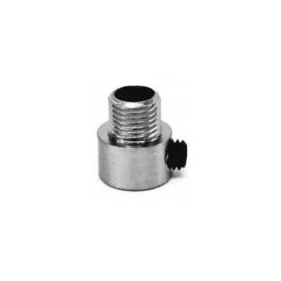 Prisionero metal cilindro 10/100 con tornillo