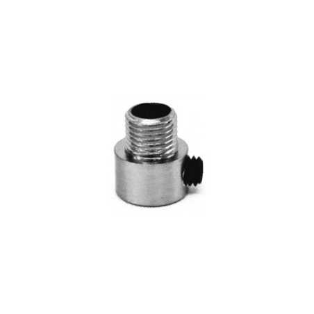 Prisionero metal cilindro 10/100 con tornillo