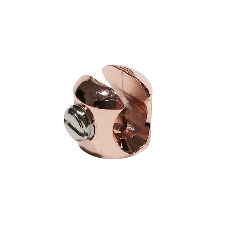 Metall-Kabelhalter 15 mm fuer Decke oder Wand | Lampenbedarf
