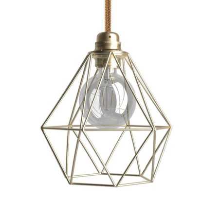 Metallschirm Diamond E27 | Lampenbedarf