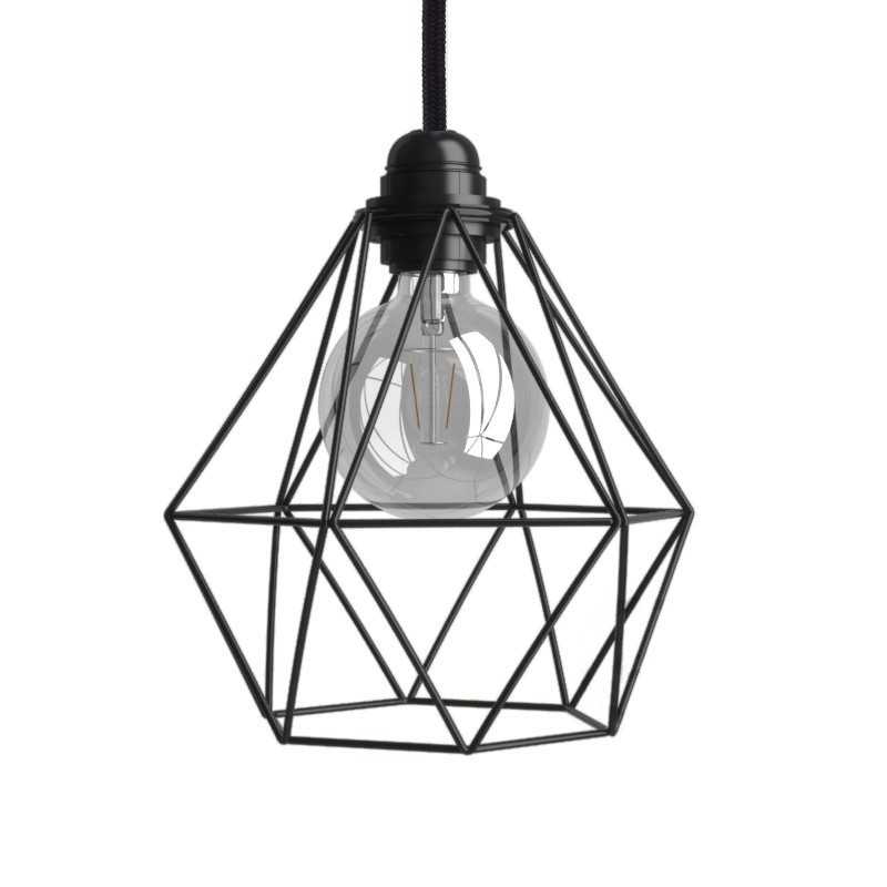 Metallschirm Diamond E27 | Lampenbedarf