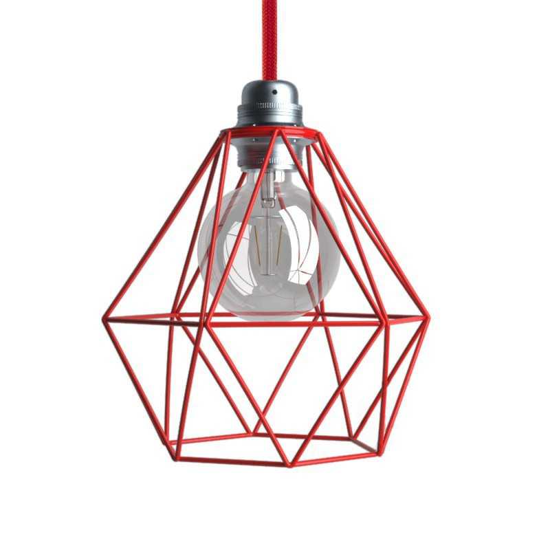 Metallschirm Diamond E27 | Lampenbedarf