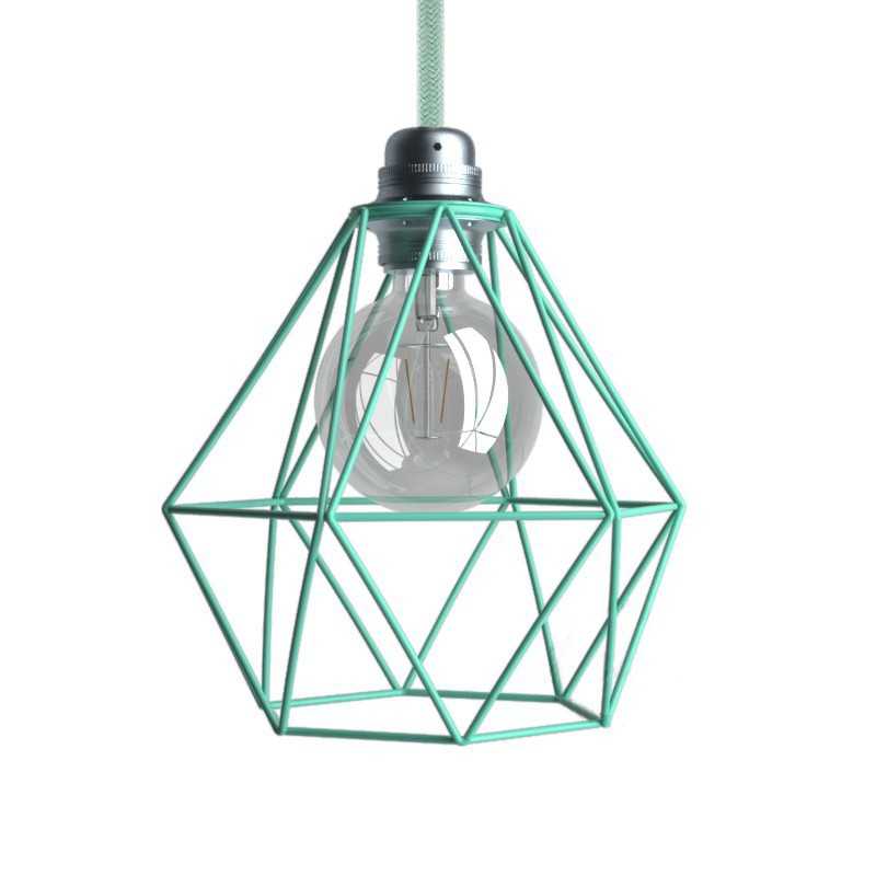 Metallschirm Diamond E27 | Lampenbedarf