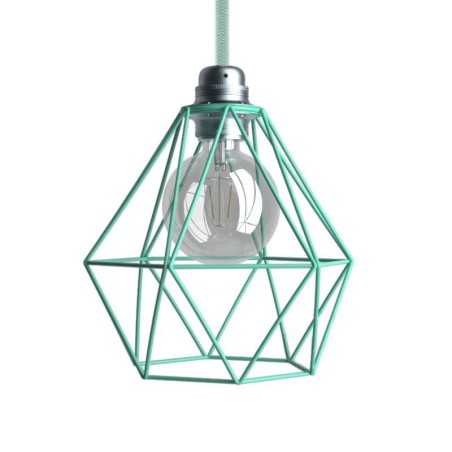 Metallschirm Diamond E27 | Lampenbedarf
