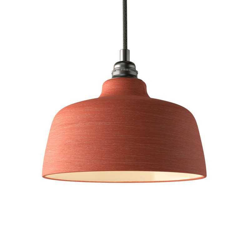 Handgefertigter Keramikschirm 240 mm fuer Lampe | Lampenbedarf