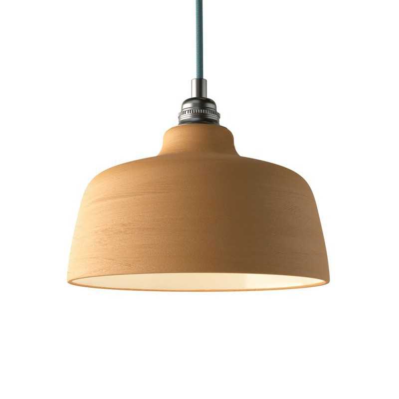 Handgefertigter Keramikschirm 240 mm fuer Lampe | Lampenbedarf