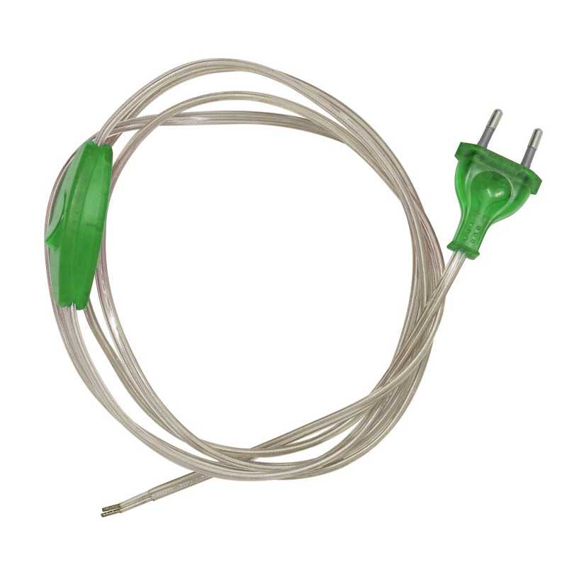 Thermoplast-Anschlusskabel 170cm mit Schalter und Stecker