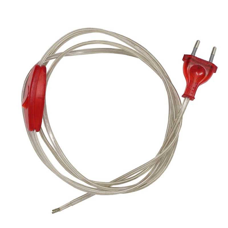 Thermoplast-Anschlusskabel 170cm mit Schalter und Stecker