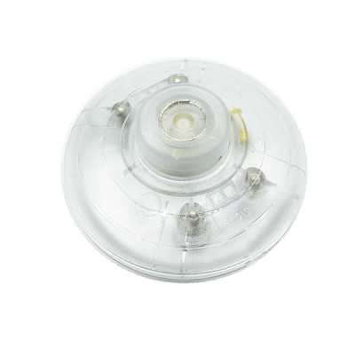 Fussschalter fuer Lampen goldfarben