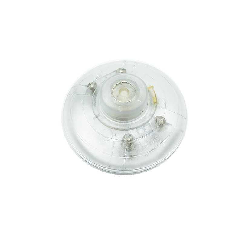 Fussschalter fuer Lampen goldfarben