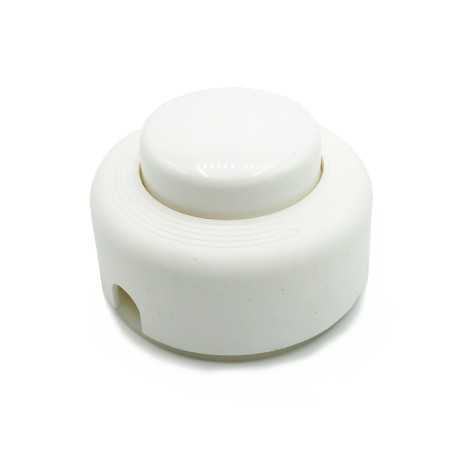 Schwarzer Mini-Fussschalter fuer Lampen