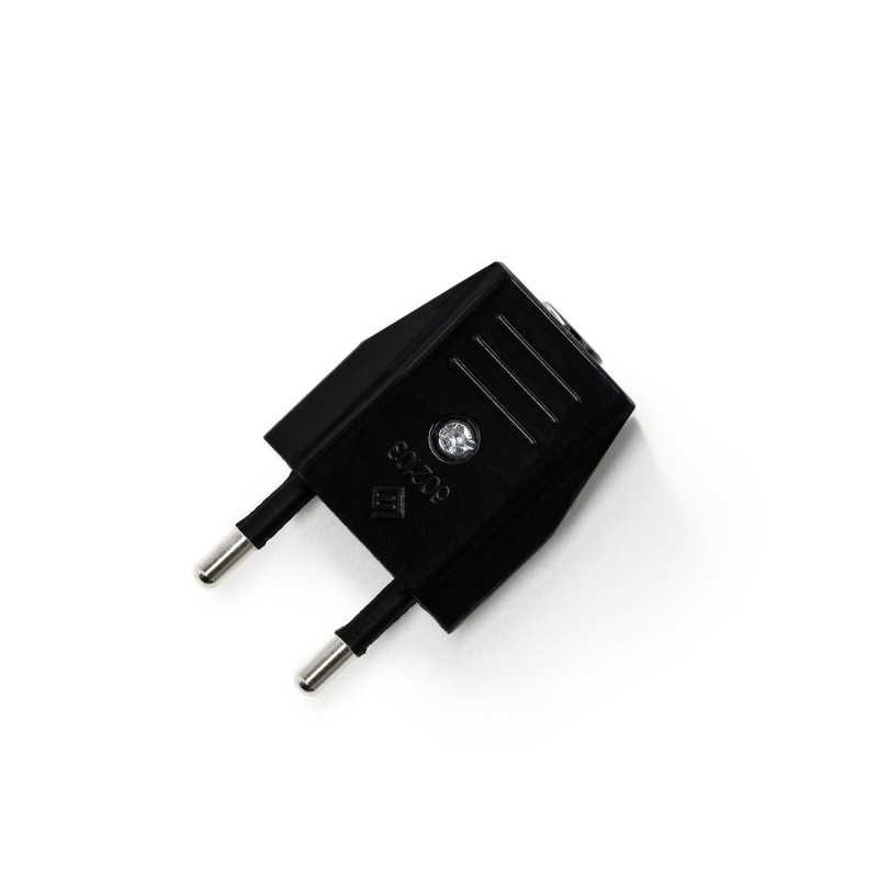 Europaeischer Stecker 2-polig 10A fuer Lampen | Lampenbedarf