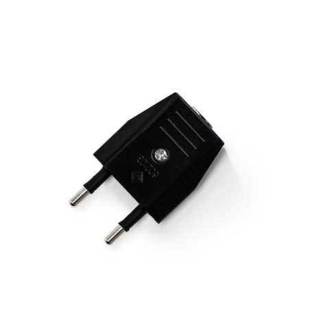 Europaeischer Stecker 2-polig 10A fuer Lampen | Lampenbedarf