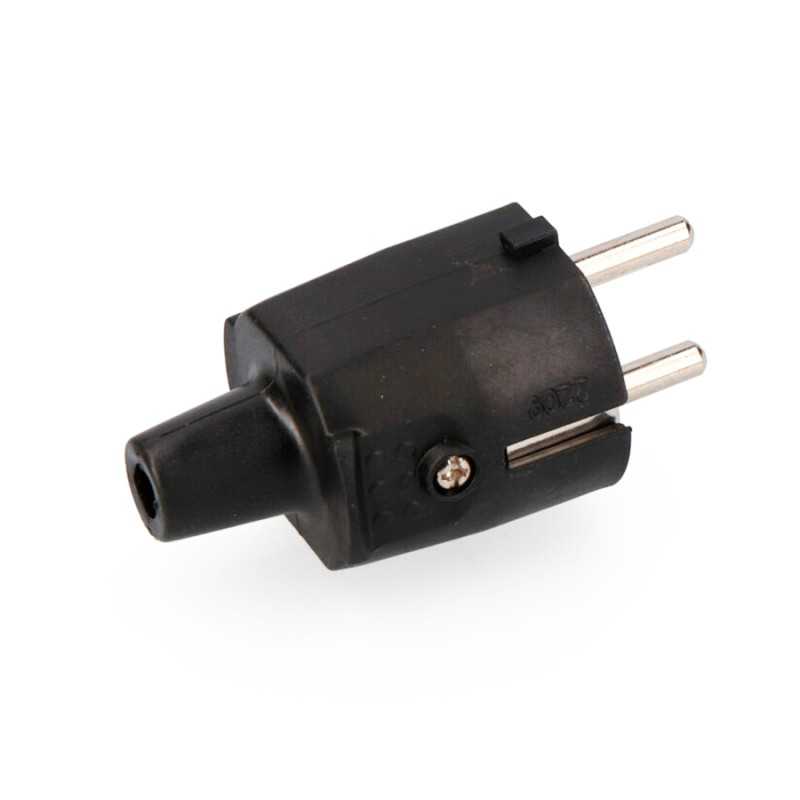 Schuko-Stecker 10/16A fuer Lampenbau
