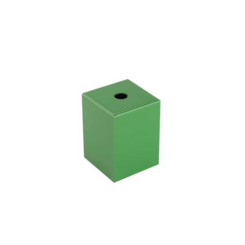 Quadratische dekorative Metallhuelle fuer E27-Fassung 62mm