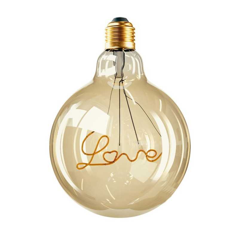 Bombilla LED filamento LOVE 4W cálida