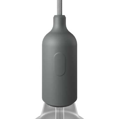 E27 Silikon-Lampenfassung mit integriertem Schalter