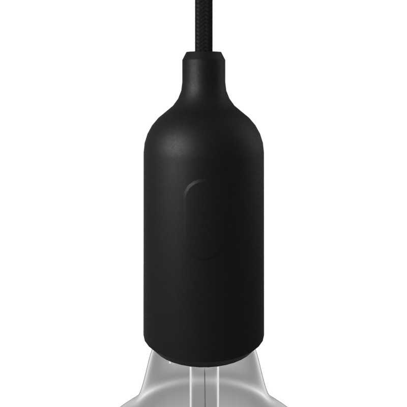 E27 Silikon-Lampenfassung mit integriertem Schalter