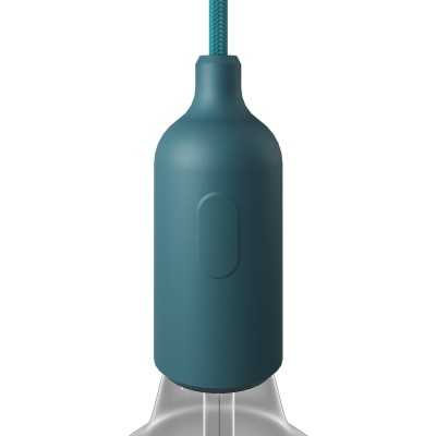 E27 Silikon-Lampenfassung mit integriertem Schalter