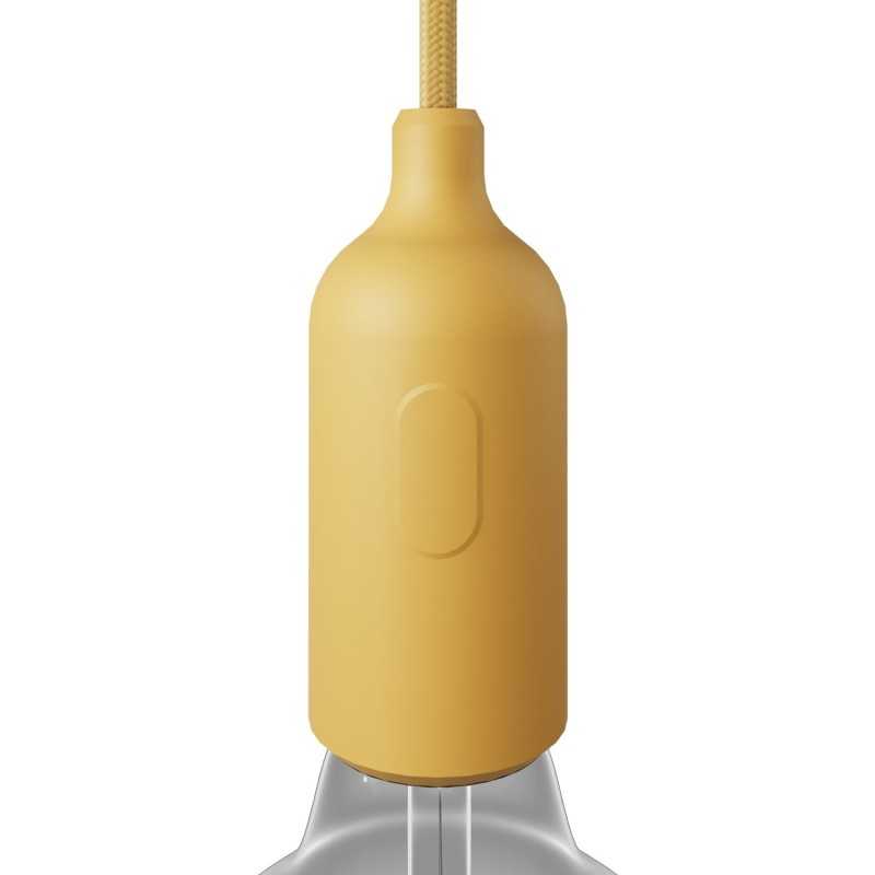 E27 Silikon-Lampenfassung mit integriertem Schalter