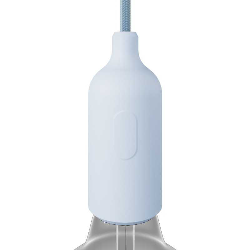 E27 Silikon-Lampenfassung mit integriertem Schalter