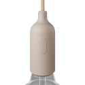 E27 Silikon-Lampenfassung mit integriertem Schalter
