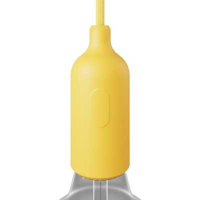 E27 Silikon-Lampenfassung mit integriertem Schalter