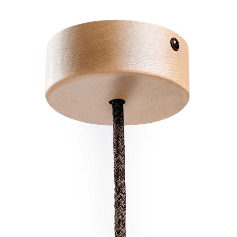 Soporte de madera de 80mm diámetro x 30mm alto