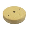 Soporte de madera 100mm diámetro x 20mm un orificio