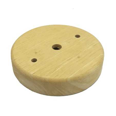 Soporte de madera 100mm diámetro x 20mm un orificio