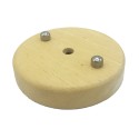 Soporte de madera 100mm diámetro x 20mm un orificio