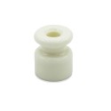 Asilador porcelana blanco grande 24mm x 18mm diámetro
