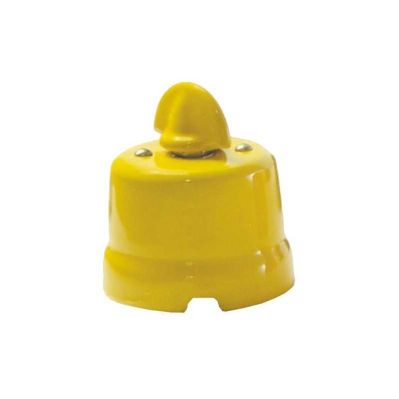 Porzellanschalter mit roter Schleife