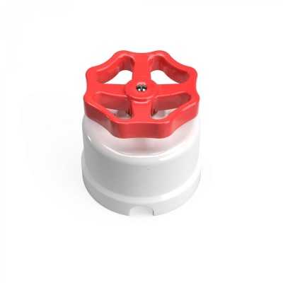 Conmutador porcelana blanco con roseta de colores
