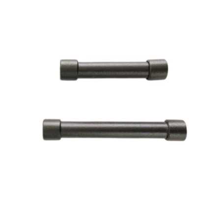 Tubo negro 10mm diámetro con extremos roscados R10/100