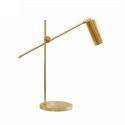 Messing-Tischlampe mit Gelenkarm
